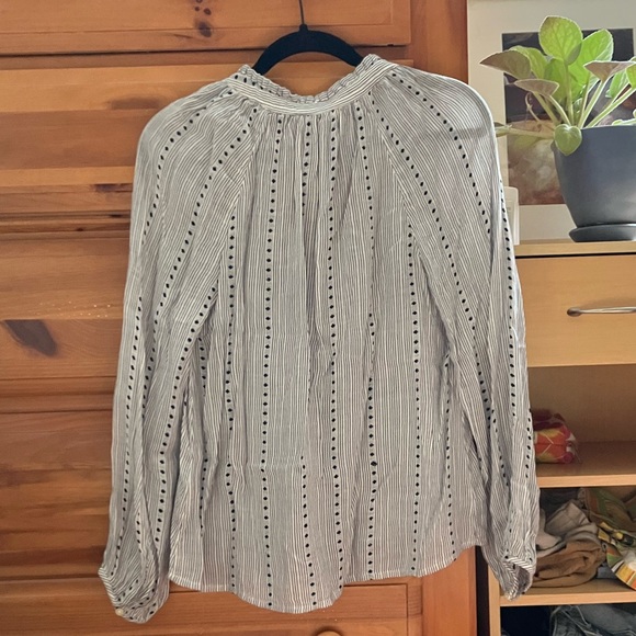 Striped linen blouse - Picture 3 of 4